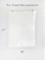 Pickle Tea Towel | botanical tea towel pickle canning jars spring garden kitchen towel farmhouse napkins basket liner gift wrap hand towel