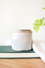 Rest Candle | promise collection | sweet | cozy | calm scent | soy wax | natural fragrance | hand-poured | refreshing candle