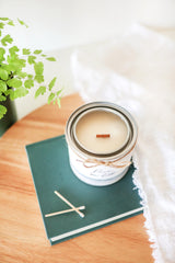 Peace Candle | promise collection | gentle | soft | calm scent | soy wax | natural fragrance | hand-poured | refreshing candle