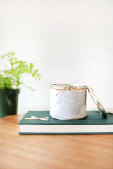 Rest Candle | promise collection | sweet | cozy | calm scent | soy wax | natural fragrance | hand-poured | refreshing candle