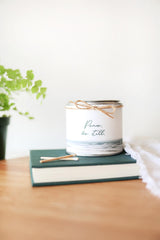 Peace Candle | promise collection | gentle | soft | calm scent | soy wax | natural fragrance | hand-poured | refreshing candle