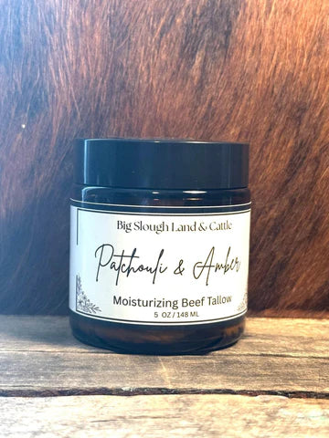 Patchouli & Amber Beef Tallow | 2 oz.