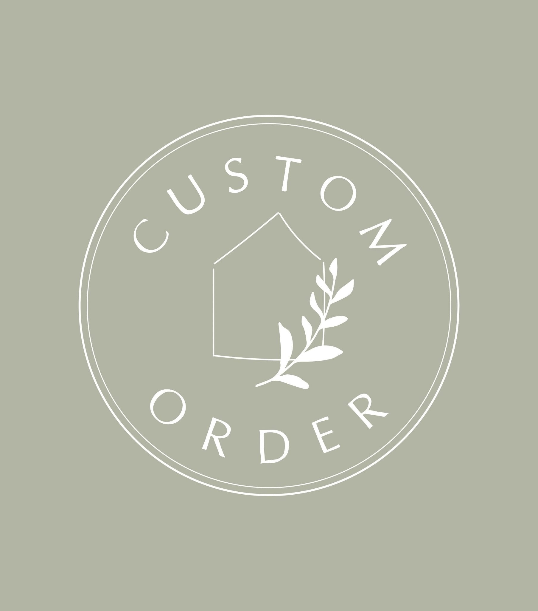 Custom Order Deposit - Highland Ridge Decor