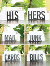 Custom Zip Code Mail Organizer - Highland Ridge Decor