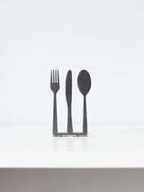 Fork Knife Spoon Kitchen Cookbook Bookend - Highland Ridge Decor