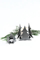Christmas Tree Candle Holder - Large |  rustic christmas home decor votive holder holiday decoration gift for mom gift for her