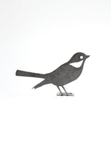 Metal Bird Statue - Mockingbird / Robin |  bird watcher garden gift bird art rustic outdoor decor