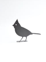 Metal Bird Cardinal Statue |   garden ornament bird art bird watcher grandparent gift lawn patio