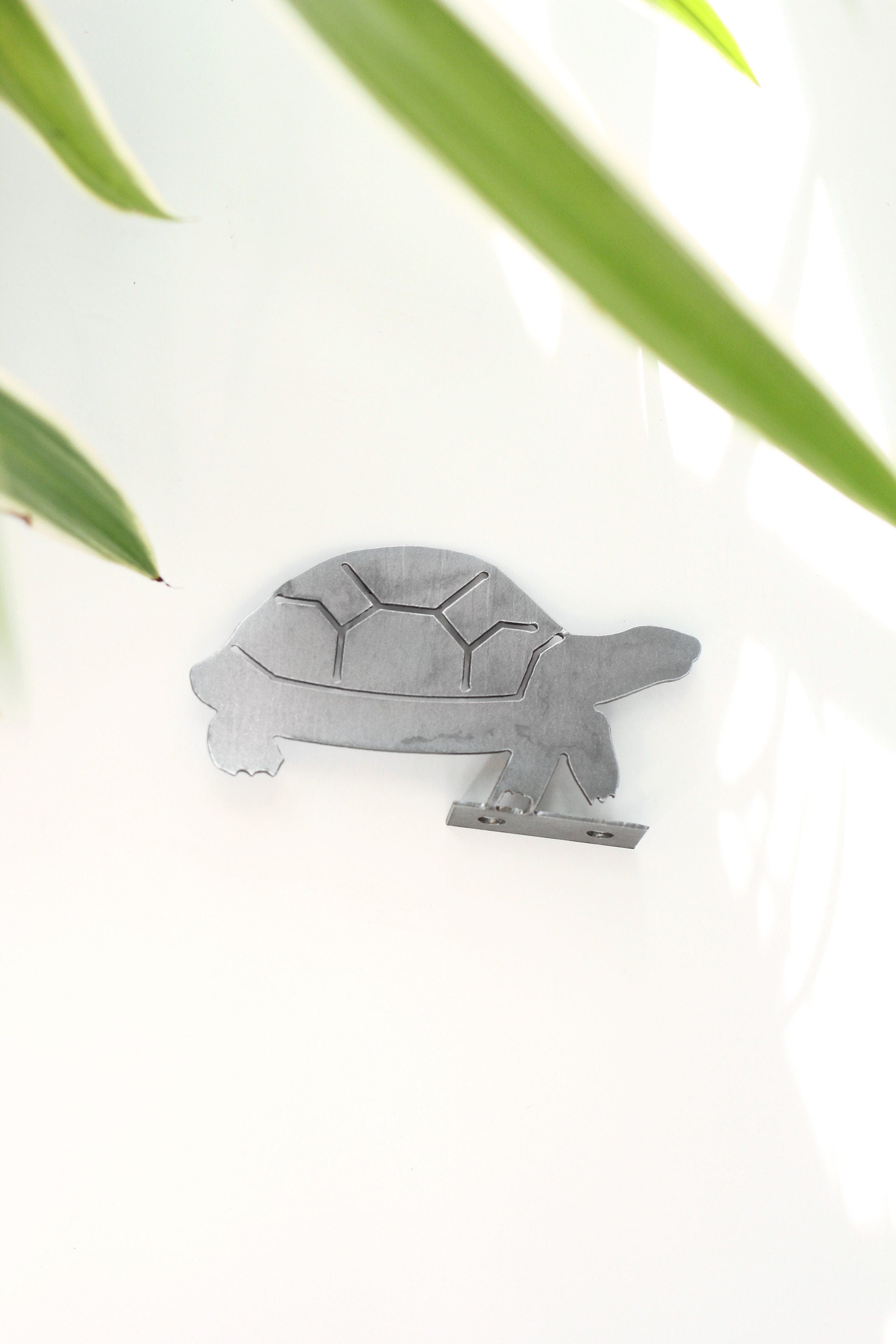 Turtle Statue | garden decor rustic outdoor patio ornament lawn critter