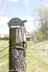 Turtle Statue |  garden decor rustic outdoor patio ornament lawn critter