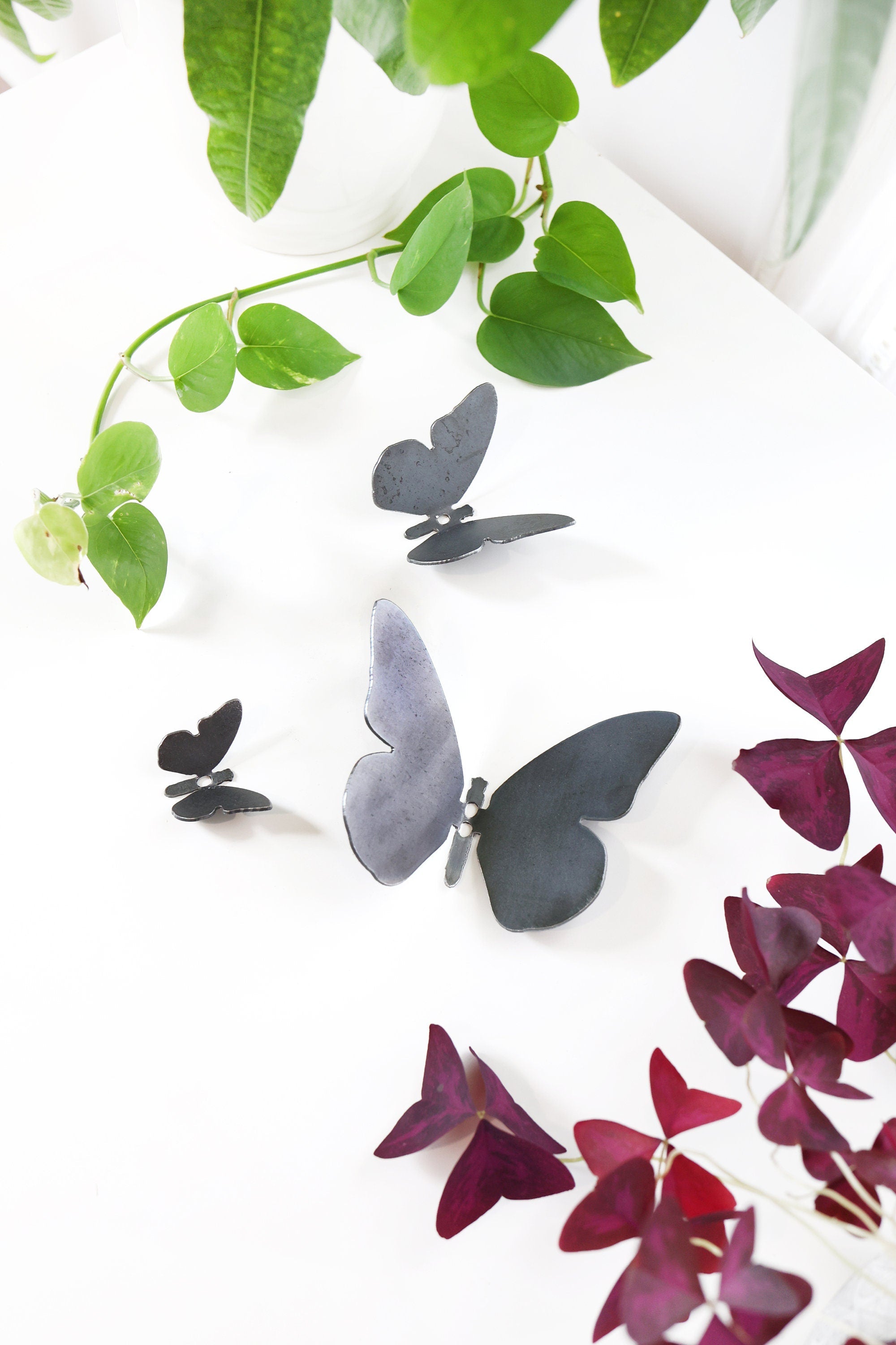 Butterfly Wall Hook | butterfly wall hook home decor room organizer handmade gifts home organization wall art coat hanger simple kids room