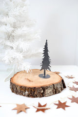 Metal Redwood Tree Silhouette - Small  | cabin decor forest Christmas trees art home decor redwood forest