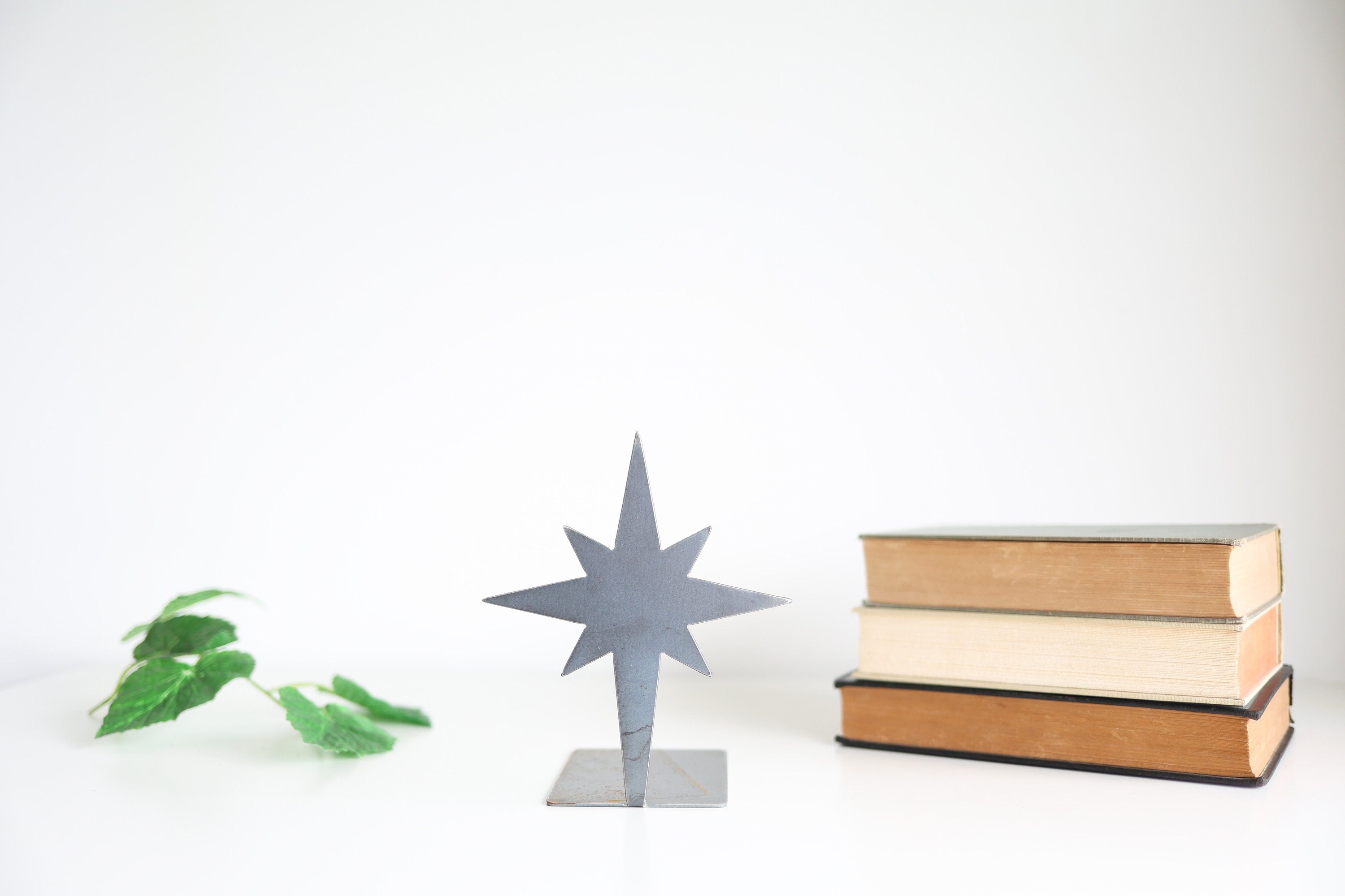 Star Bookend | star bookend home organization bookcase reader collection home decor book lover celestial nursery kids reading room