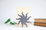 Sun Phase Bookend  |  sun bookend celestial decor bookcase organization home decor room design bookends for shelf
