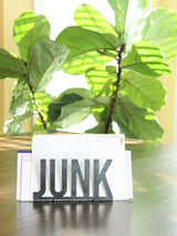 Junk Mail Modern Metal Mail Holder  