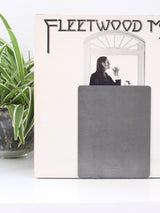 Large Metal Bookend for Vinyl Records - Highland Ridge Decor