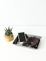 Men's Valet Tray Organizer - Large - Highland Ridge Decor