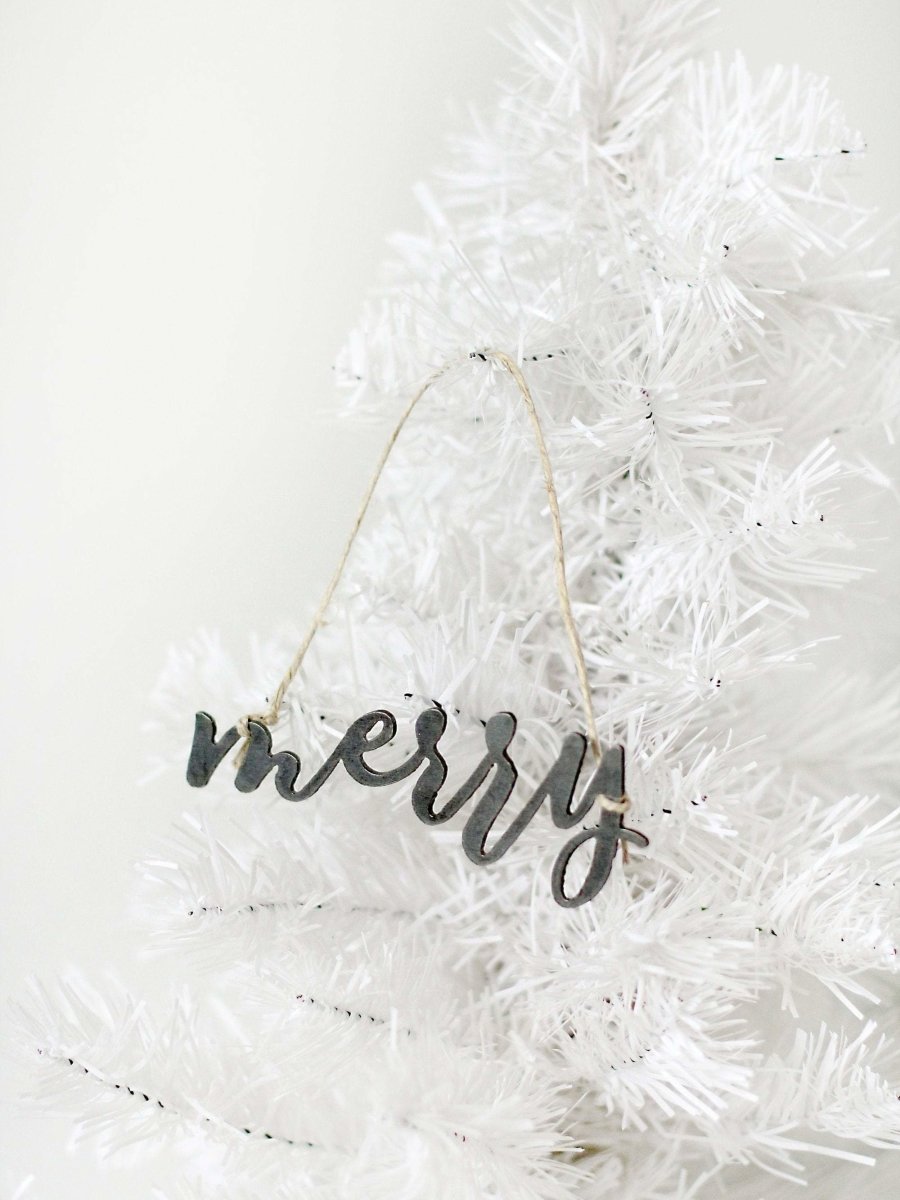 Merry Christmas Ornament - Highland Ridge Decor