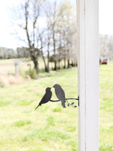Metal Bird Statue - Love Birds Statue - Highland Ridge Decor