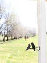 Metal Bird Statue - Love Birds Statue - Highland Ridge Decor