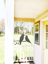 Metal Bird Statue - Love Birds Statue - Highland Ridge Decor