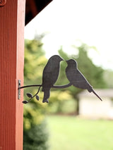 Metal Bird Statue - Love Birds Statue - Highland Ridge Decor