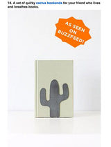 Metal Cactus Bookend - Highland Ridge Decor