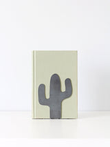 Metal Cactus Bookend - Highland Ridge Decor