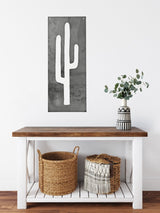 Metal Cactus Home Decor Panel - Highland Ridge Decor