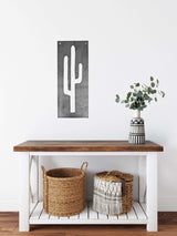 Metal Cactus Home Decor Panel - Highland Ridge Decor