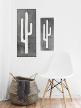 Metal Cactus Home Decor Panel - Highland Ridge Decor