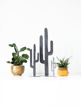 Metal Cactus Silhouette - Large - Highland Ridge Decor