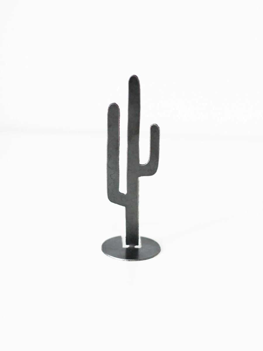 Metal Cactus Silhouette - Small - Highland Ridge Decor