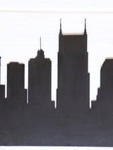Nashville Skyline Metal Art - Highland Ridge Decor