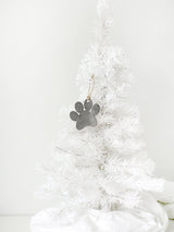 Paw Print Christmas Ornament - Highland Ridge Decor