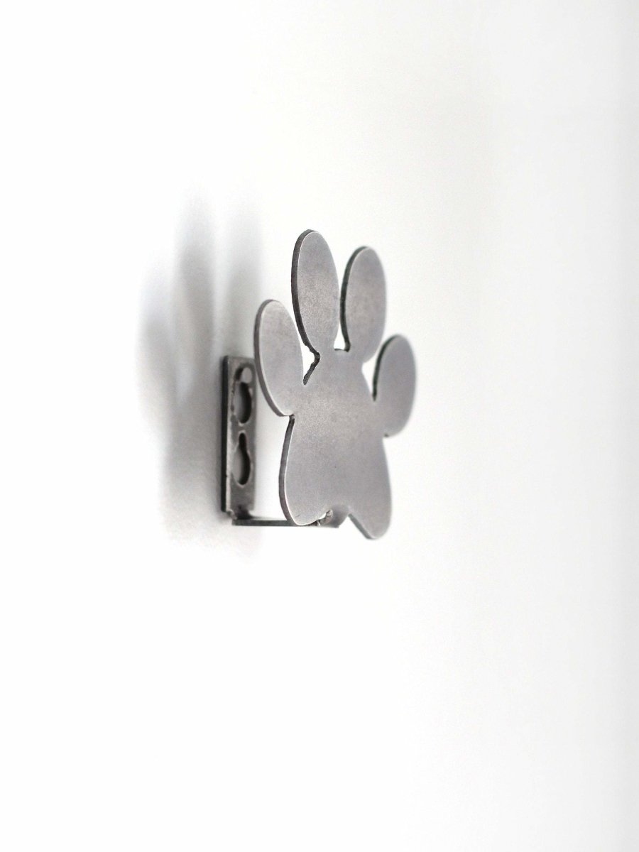 Paw Print Dog Leash Holder - Highland Ridge Decor
