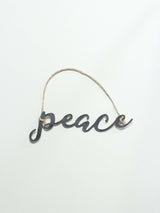 Peace Christmas Ornament - Highland Ridge Decor