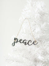 Peace Christmas Ornament - Highland Ridge Decor