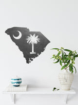 South Carolina Palmetto State Wall Art - Highland Ridge Decor
