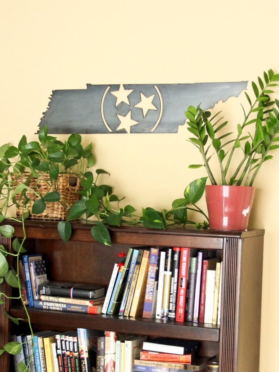 Tennessee Tri-Star Metal Art - Highland Ridge Decor