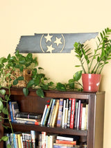 Tennessee Tri-Star Metal Art - Highland Ridge Decor