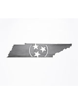 Tennessee Tri-Star Metal Art - Highland Ridge Decor