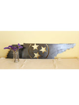 Tennessee Tri-Star Metal Art - Highland Ridge Decor