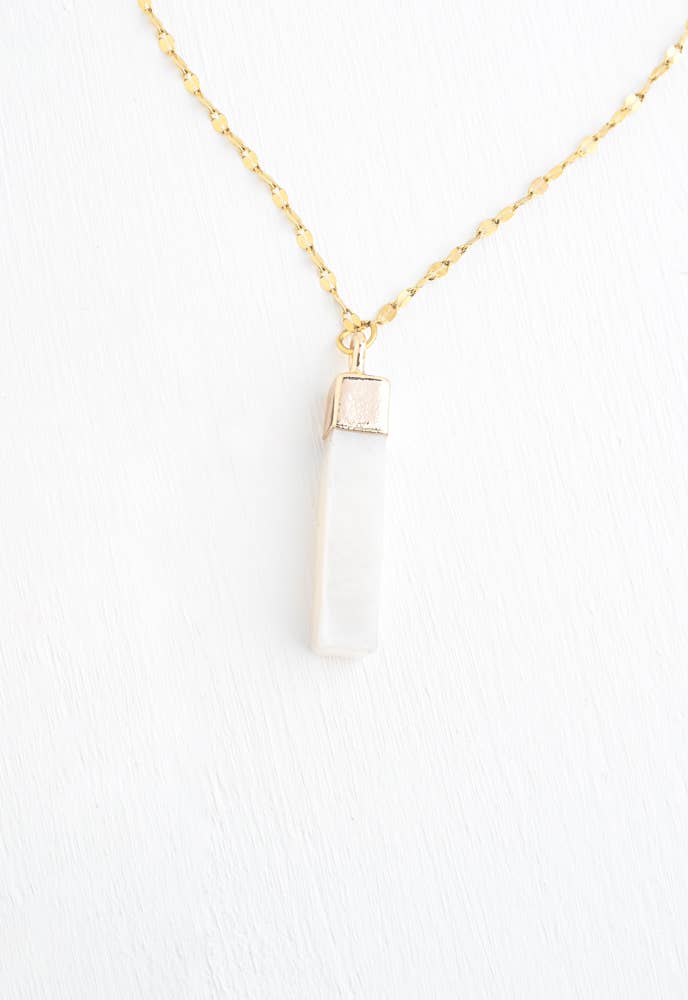 Brayden Pendant in Mother of Pearl