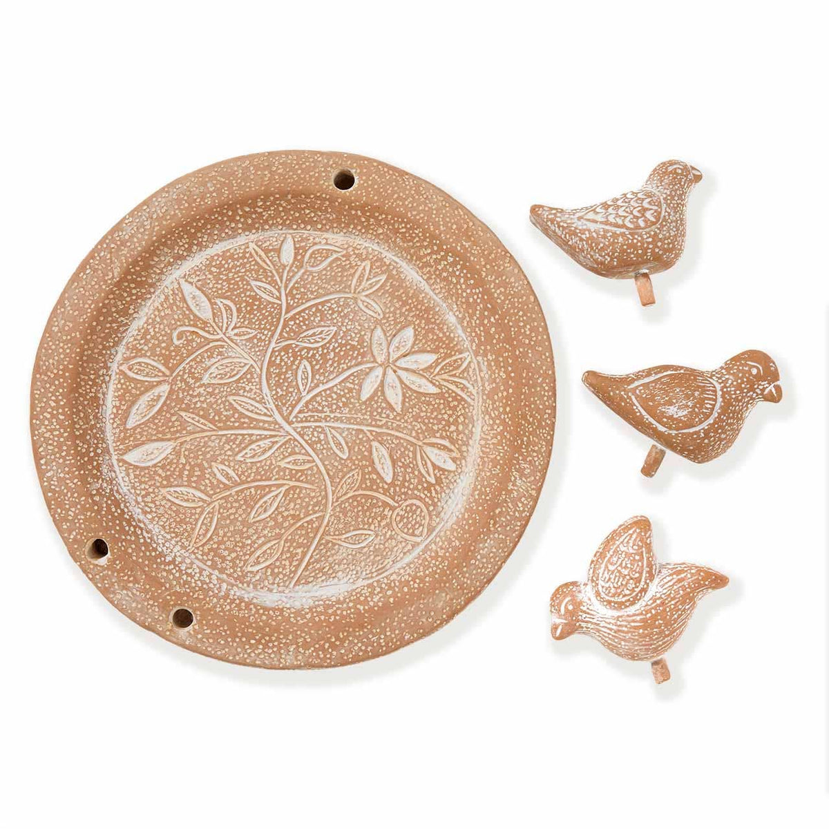 Little Flock Terracotta Bird Feeder
