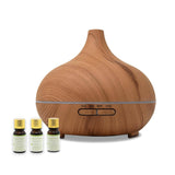 Bamboo Teardrop Ultrasonic Oil Diffuser