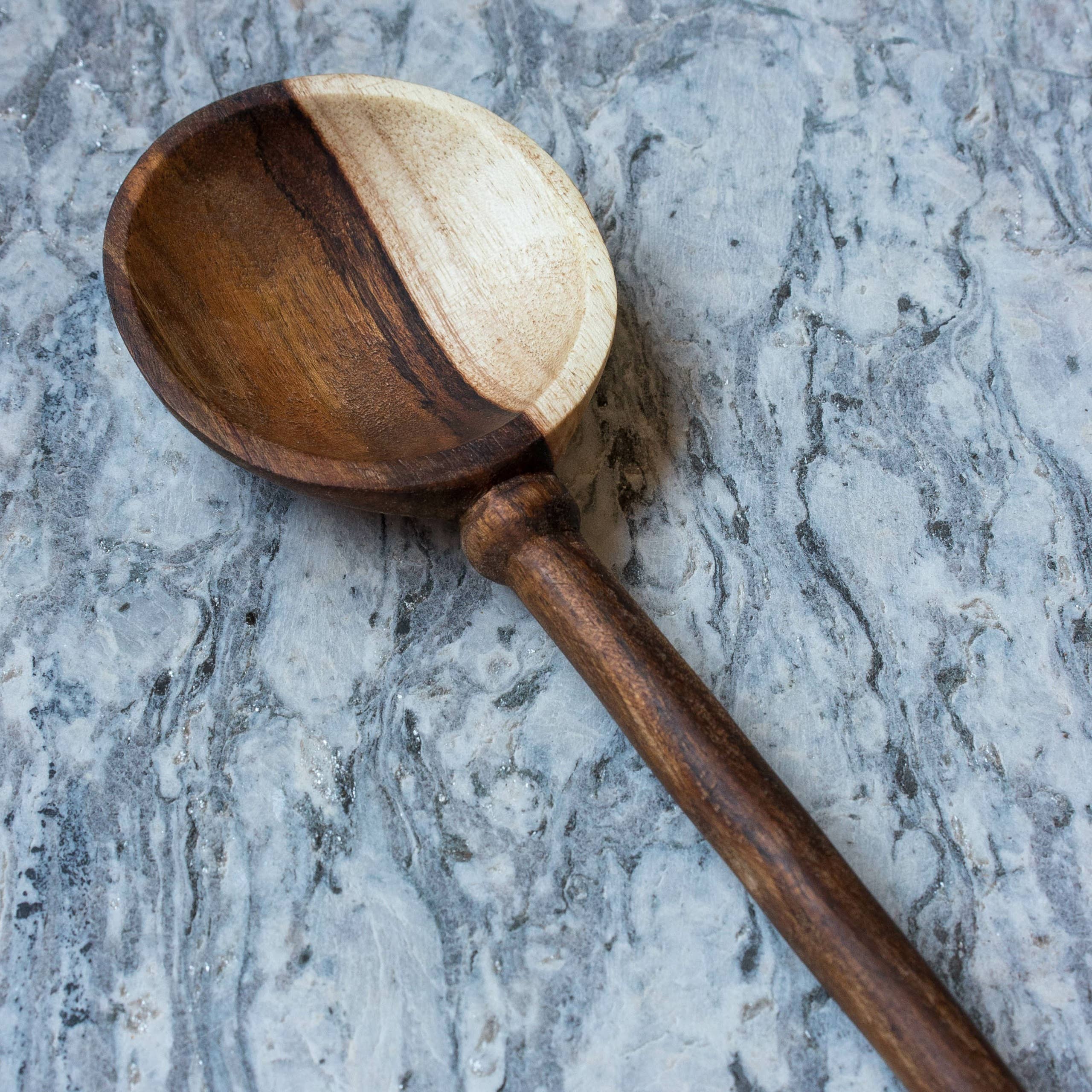 Hand Carved Wooden Spoon – Kendal Large Scoop