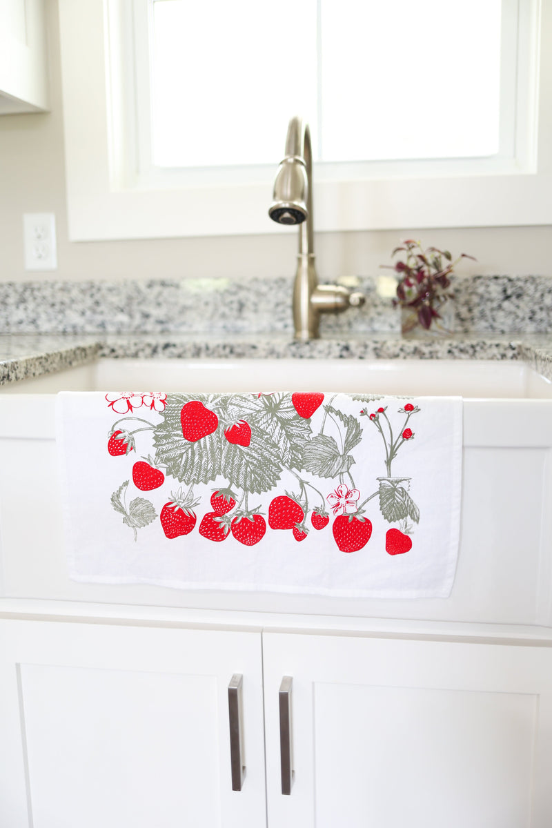 Strawberry Tea Towel