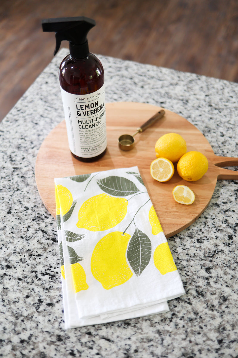 Lemon Tea Towel