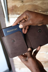 Leather Passport Wallet